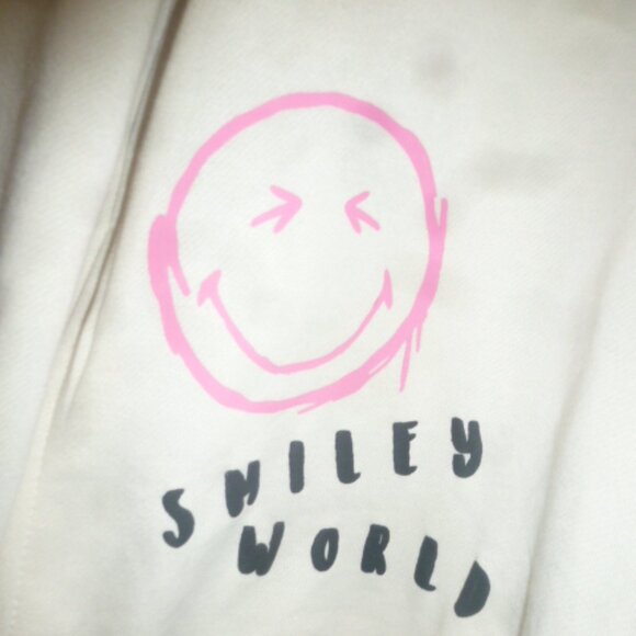 ๐ธ Smiley World Womenโs Hoodie Sweatshirt โ Size L ๐ธ - Picture 7 of 9